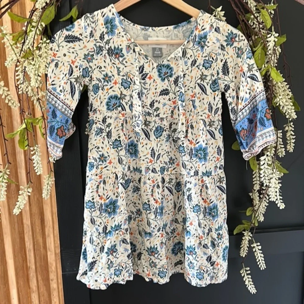 OLD NAVY Floral‎ Girls S (7/8) Boho Style dress.